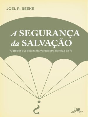 cover image of A segurança da salvação